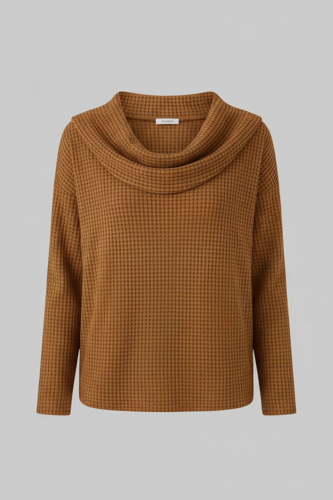 Juliette | Pull Chaud à Texture Gaufrée