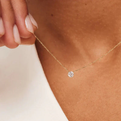 Silje | Collier en Pierre de Moissanite
