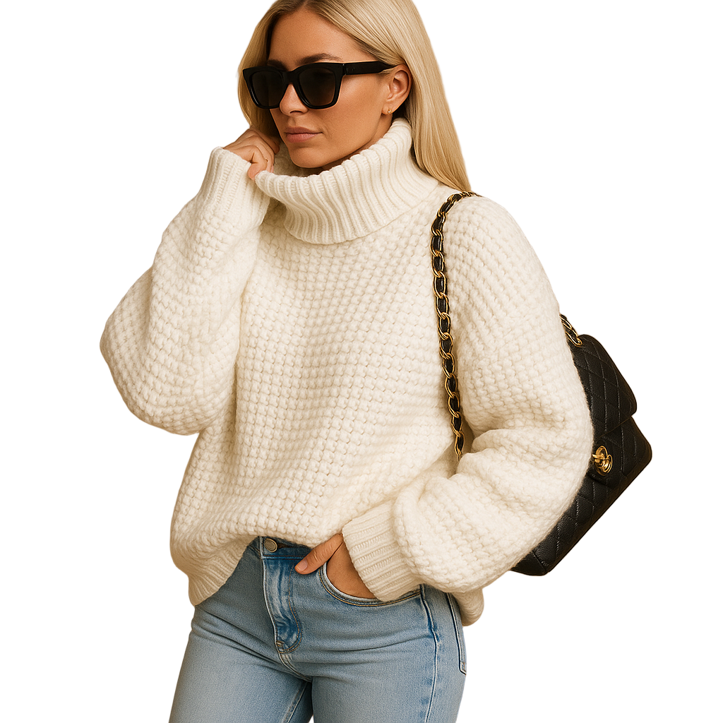 Annelora | Pull en tricot épais