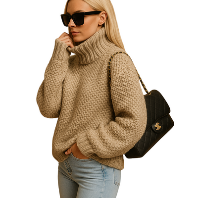 Annelora | Pull en tricot épais